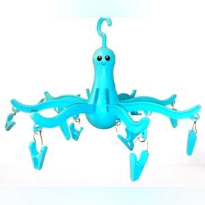 Baby hanging octopus accessories 16 clips organizer storage kids
